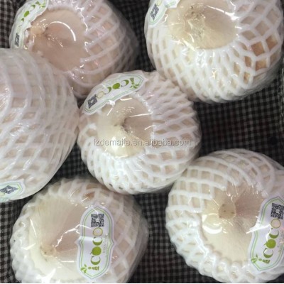 Fresh Coconut Packaging Foam Polyethylene Expanded Plastic Netting White