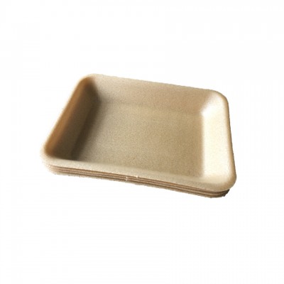 custom compostable biodegradable food fruit foam tray plastic trays sushi