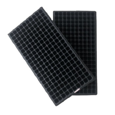 high quality durable customized 30 50 72 128 200 cell Rice hydroponic seeding trays black