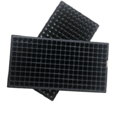 2020 Latest Design  high quality 50 72 cell hydroponic growing grass trays black